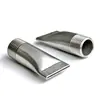 Boquilla Plana para Secador de Pelo de Pico de Pato de Acero Inoxidable, Boquilla de Aire en Forma de Ventilador Limpiadora de Aire, Boquilla de Aire Limpiador