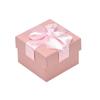 Caja de regalo creativa, joyero con lazo, caja cuadrada para guardar joyas, anillos, colgantes y pendientes, fabricantes al por mayor