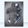Escultura Artística Pintura em Tela Posters e Impressões Abstratas Românticas Arte de Parede Pintura Decorativa Moderna Minimalista