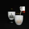 Taza Maestra Cambia de Color Sensible a la Temperatura Porcelana Azul y Blanca Antigua Taza de Té Taza de Té Grande Cerámica Cambia de Color Taza de Agua Cambia de Color al Exponerse al Agua
