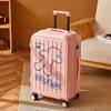 Maleta Multifuncional de Gran Capacidad Modelo Nuevo 2026 con Asa Extensible y Candado de Combinación, Impresión Personalizable, Maleta de Cabina Engrosada para Estudiantes