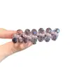 Grampo de Cabelo Roxo Fresco e Elegante com Strass e Pérolas para Mulheres, Adequado para Franjas e Cabelos Finos, com um Toque de Luxo, um Simples Presilha de Cabelo
