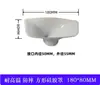 Extração de Fumaça de Soldagem Industrial Tampa de Silicone Resistente a Altas Temperaturas Bocal Tampa de Poeira Tubo Universal de Seção de Bambu Capuz de Coleta de Fumaça de Fumo