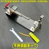 Herramienta de Atado de Bandas de Goma de Acero Inoxidable para Principiantes para Hacer Tirachinas con Bandas Planas y Redondas, Herramienta de Atado y Estiramiento de Escritorio, Asistente de Bandas