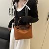 Bolsa Transfronteiriça Explosões Feminina 2025 Nova Chegada Costura Combinação Total Moda Simples Ombro Transversal Comércio Exterior