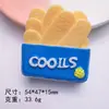 Juguete de Comida de Simulación Caja de Dulces de Chocolate Pan Caja DIY Funda para Teléfono Móvil Pasador Flor para Zapatos Imán para Refrigerador Colgante Resina Lote
