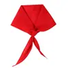 Cachecol Vermelho Atacado 1,2m Algodão Tamanho Grande Crianças do Ensino Fundamental Universal 1m Padrão Nacional Cachecol Vermelho Tamanho Pequeno Venda Quente