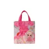 Directamente del fabricante: Bolsas de tela pintadas de princesas animadas, bolsas de recuerdo para fiestas de cumpleaños de jardín de infantes, bolsas de regalo para cumpleaños infantiles