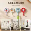 Ganchos Lindos Estilo Dibujo Animado, Ganchos Adhesivos sin Taladro, Ganchos Adhesivos Fuertes para Paredes de Cocina, Ganchos sin Rastro para Hogar, Dormitorio, Baño, Ganchos Redondos