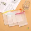 Bolsa de Red Espumosa de 8 Capas para Limpiador Facial, Bolsa para Jabón Hecho a Mano, Bolsa de Red para Jabón, Almacenamiento de Jabón, Red Espumosa para Lavado Facial y Jabón de Baño
