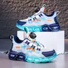 Zapatos Casuales Niños Estudiantes de Primaria Niños Medianos y Grandes Tenis Hebilla Giratoria Niñas Moda Zapatos Casuales Transpirables