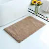 Nuevo Estilo Alfombra Absorbente para Piso de Baño Felpa Engrosada Color Sólido Felpudo Entrada de Puerta Dormitorio Entrada Cocina Hogar Alfombrilla Antideslizante