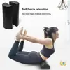 Rodillo de Espuma Semicircular Corrector Lumbar de Espalda Cojín de Equilibrio Columna de Yoga para Entrenamiento Equipo de Entrenamiento de Rehabilitación Relajación Muscular