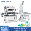 Máquina Tapadora Automática de Alta Velocidad Zonesun Tapadora Automática de Cierre por Goteo Máquina Tapadora de Alta Velocidad