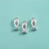 S999 Cuentas de Plata para Pie Peces Koi Cuentas Cuerda Hecha a Mano DIY Pulsera de Mano Pulsera de Mano Accesorios