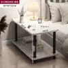 Alternativa a la mesa de noche: Mesa de noche moderna simple, Estante de almacenamiento pequeño, Mesa pequeña de pie, Madera maciza, Color de madera natural simple
