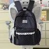 Mochila de Estilo Coreano con Lunares Ins, Linda y Elegante para Estudiantes, Mochila de Alta Capacidad para Estudiantes de Secundaria, Mochila Estilo Mori
