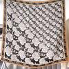 Crepé de China de Seda Ola Camelia Moda Simple Seda de Morera 65cm Pañuelo Cuadrado Pañuelo de Seda Artístico Estilo Francés para Mujer