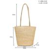 Rede de atacado para nova bolsa de palha de grande capacidade, bolsa de férias à beira-mar, bolsa de palha de alta qualidade tecida à mão para praia de verão