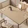 Nuevo Estilo Mantel Impermeable y a Prueba de Aceite, Protector de Mesa de Cuero Lavable, Mantel para Mesa de Café y Escritorio, Mantel Resistente a Manchas y al Desgaste, Mantel