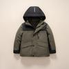 Chaqueta de Plumón para Exteriores Nueva Norma Nacional de Terciopelo 90 para Niños Pinghu Chixin Ropa de Emergencia Ropa para Hombres y Mujeres Ropa para Niños Chaqueta Desmontable