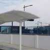Estructura de Membrana Personalizada de Fábrica Cobertizo de Estacionamiento Estación de Autobuses Cobertizo para Automóviles de Pasajeros Cobertizo para Automóviles Estación de Autobuses Cobertizo de Estructura de Membrana para Automóviles Venta al por Mayor