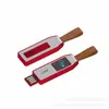 Memoria USB Flash con Luz LED Push-Pull, Memoria USB para Publicidad y Regalo Promocional de Negocios, Memoria USB para Reunión Anual de la Empresa, Pendrive