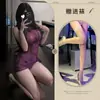 Lencería sexy para chicas calientes, body de una pieza con tirantes, empalme de malla, uniforme transparente, ropa de dormir sin quitar, lencería sensual y seductora