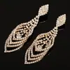 Comércio exterior brincos de moda europeia e americana atacado brincos trançados de diamante atacado suporte a lote misto E393