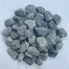 25 kg Grava Gris Oscuro Negra Piedra Lavada Paisajismo Seco Patio Jardín Paisajismo Grava de Piedra Azulado Adoquines de Piedra