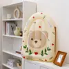 Anel de Natação de Urso de PVC Novo em Estoque para Crianças, Boia de Braço de Coelho, Calça Inflável com Assento e Toldo