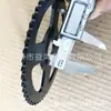 Accesorios para motocicleta de dos ruedas motor de arranque mini 49CC conjunto 25h caja de cambios de cadena plato de cadena