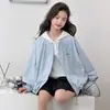 Ropa de Abrigo para Niñas Estilo Primavera y Otoño 2026 Nuevo Estilo Moda Infantil Estilo Coreano Conjunto de Dos Piezas Sudadera de Encaje para Niñas Mayores