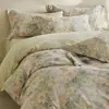 Nuevo Producto Otoño/Invierno 2026: Juego Ecológico de Cuatro Piezas de Algodón Cepillado, Juego de Tres Piezas Estilo Sábana para Cama de 1.2m, Manning