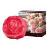 Sabonete Artesanal Super Fábrica Processamento OEM Sabonete com Óleo Essencial de Rosa Limpeza Facial e Corporal Sabonete com Extrato de Ervas