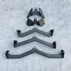 Accesorios para Barra de Dominadas de Fitness, Remo en V, Agarre de Dominadas Alto y Bajo Grande y Pequeño, Entrenador de Espalda