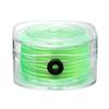 Corda elástica em formato plano pulseira de jade Hetian elástica linha de cristal resistente ao desgaste texto de uso de contas brincadeira diy especial pulseira dourada corajosa
