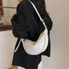 Bolso de Textura de Alta Gama para Mujer de Gran Capacidad 2025 Nuevo Diseño Nicho Primavera y Verano Bolso Bandolera de Hombro Único para Viaje Diario Bolso Dumpling
