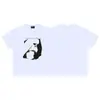 Verano Nuevo Erd Rico Segunda Generación Retrato Graffiti Casual Camiseta de Manga Corta para Hombre y Mujer Wdw Holgada Americana High Street Camiseta