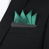 Lenço de Bolso Formal Masculino para Negócios Casamento Estilo Britânico Coreano Inserção Direta Quadrado Lenço de Peito Sem Dobras