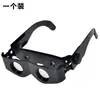 Telescopio de pesca, alta magnificación, visión nocturna de alta definición, para observar boyas, una herramienta especializada para la pesca, con claridad mejorada, gafas profesionales montadas en la cabeza