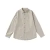 Ropa para Hombre Maple House / Camisa de Cuadros para Hombre Manga Larga 2026 Primavera Nuevo Estilo Chaqueta Camisa Estilo Retro Japonés de Moda