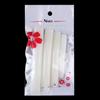 Venta caliente transfronteriza pieza de arte para uñas de salón super larga empaque exquisito punta larga rectangular transparente transparente 12 Piezas pieza de uña