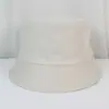Sombrero de pescador al por mayor logo personalizado protector solar parasol sombrero tipo cuenca placa ligera color sólido algodón sombrero publicitario copa plana
