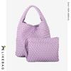 Likebag Tendencia Transfronteriza Bolso Tejido a Mano para Mujer Bolso Tote Versátil de Gran Capacidad Set de Bolsos