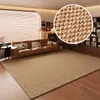 Tapete de Casa de Alta Qualidade com Laço de Abacaxi, Resistente a Manchas e Fácil de Limpar, Tapete de Piso Imitação de Sisal, Tapete para Mesa de Centro na Sala de Estar, Tapete para Cabeceira do Quarto