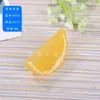 Modelo de corte de fruta para simulação, fruta do dragão, fatia de kiwi, adereços para fotografia, travessa de salada, decoração de bolo, atacado