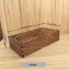 Celebridade da internet panela quente de alta qualidade carne de floco de neve talheres caixa de madeira conjunto combinado churrasco criativo especial bandejas de gelo para sashimi gelado