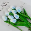 Tulipán Flor Artificial Decoración del Hogar Sensación de PU Arreglo Floral de Gama Alta Accesorios para Fotos Fabricante de Flores Artificiales Venta al por Mayor Transfronteriza