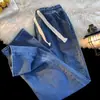 Jeans Masculino 2026 AliExpress Verão Estilo Americano Versátil Cor Sólida Moda de Rua, Cool e Tendência, Em Estoque